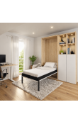 Hafele Teleletto Style Katlanır Yatak Donanımı 900 × 2000 mm 300 kg Grafit
