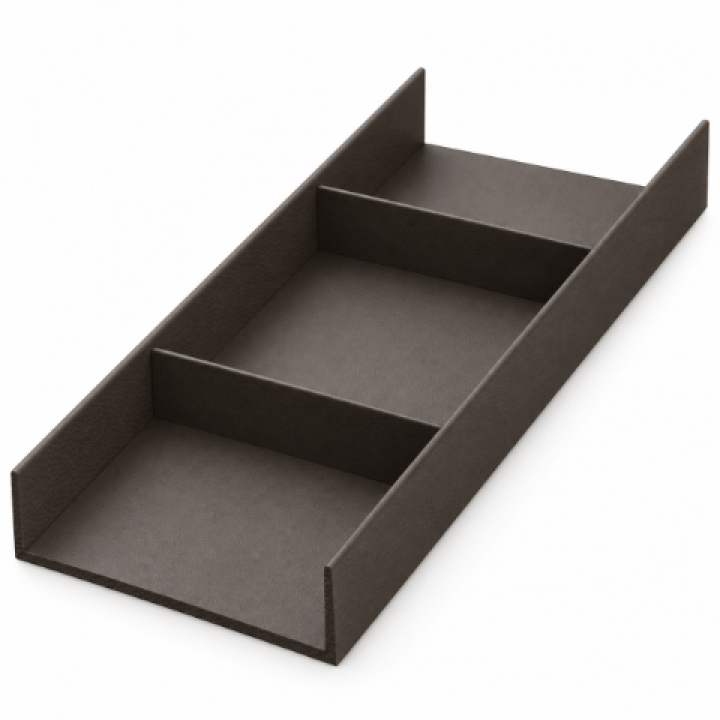 Hafele Kesseböhmer CONERO Kemerlik Depolama Tepsisi 154 × 422 × 43 mm Vizon
