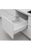 Hafele Matrix Box P Plus Yuvarlak Yatay Bordür 1200 mm Gri