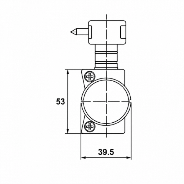Hafele DC301 Kapı Kapatıcı Sabitlemesiz EN3 Gümüş