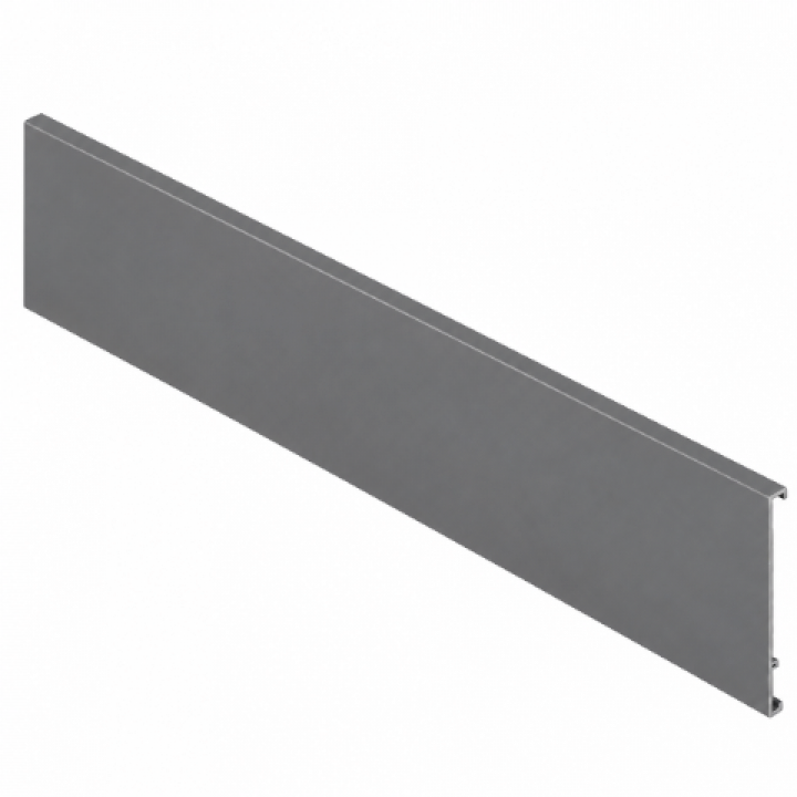 Hafele Matrix Box P İç Çekmece Ön Paneli 102 mm – 1200 mm Antrasit