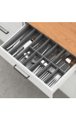 Hafele Matrix Extra DD Çekmece İçi Separatör 60 × 1100 mm Gri