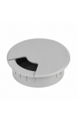 Hafele MİNO Yuvarlak Kablo Kapağı Ø60 mm Gri