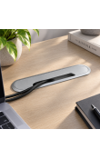 Hafele ELTO Oval Kablo Kapağı 207 x 45 mm Paslanmaz Çelik