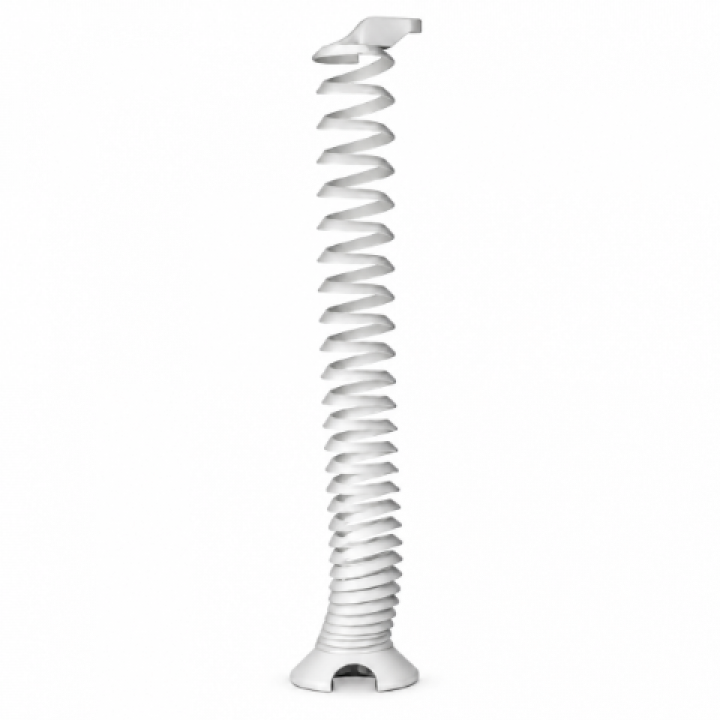 Hafele TWISTER Dikey Spiral Kablo Kanalı Beyaz
