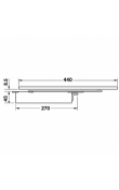 Hafele GEZE BOXER Gizli Kapı Kapatıcı Seti Sabitlemesiz EN2-4 Gümüş