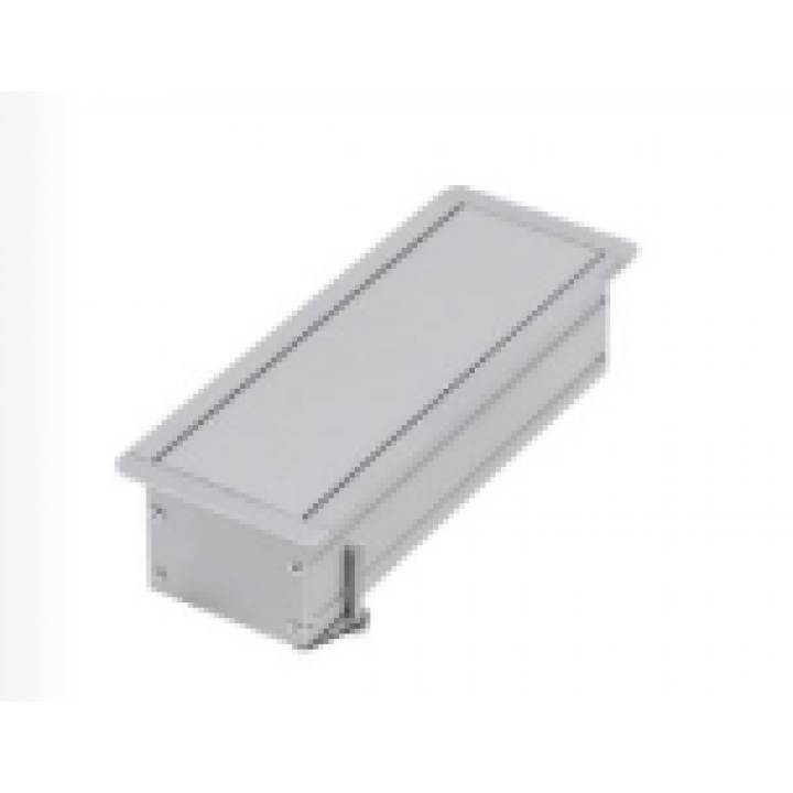 Hafele ODIN GRANDE Bas-Aç Priz Sistemi 2 x Priz + 1 x UPS + 1 x CAT6 + 1 x CAT3 + 1 x USB-A + 1 x USB-C + 1 x HDMI Mat Eloksal