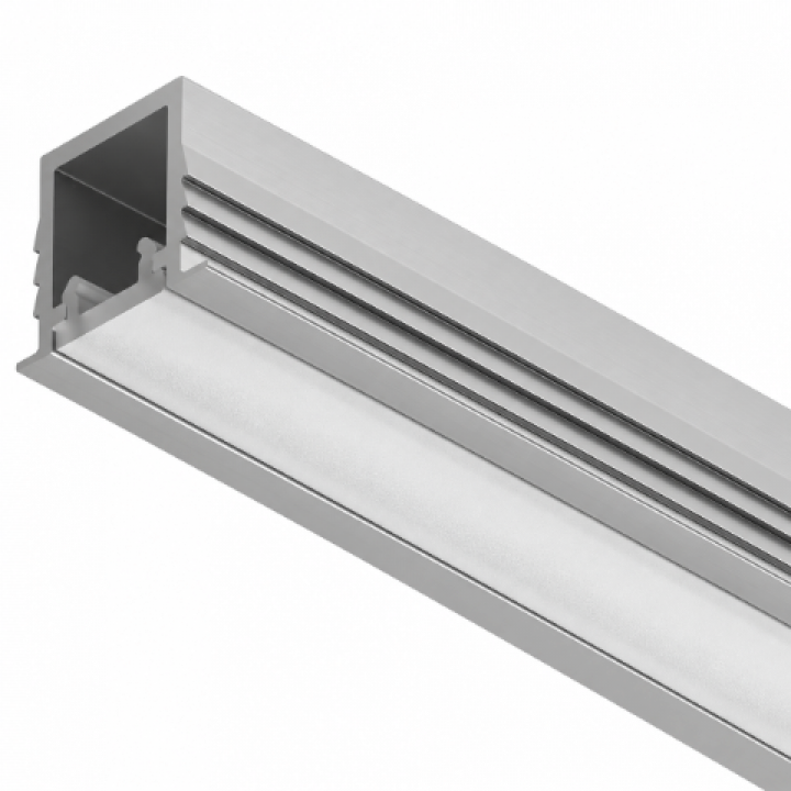 Hafele 1104 Gömme LED Aydınlatma Profili 2500 mm Alüminyum Eloksal