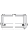 Hafele MATRIX UMS30 Gizli Ray Tam Açılım Yavaşlatıcılı 400 mm