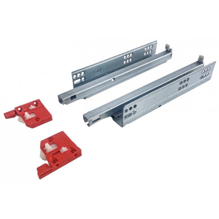 Hafele POW Gizli Ray Tek Açılım Yavaşlatıcılı 250 mm