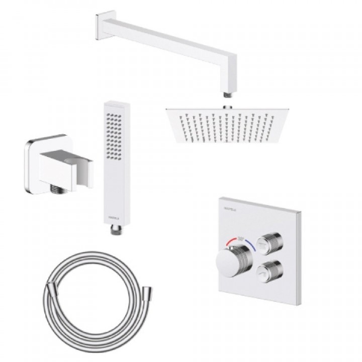 Hafele MASTERMIX 2F Termostatik Ankastre Duş Seti Set-7 Krom Parlak