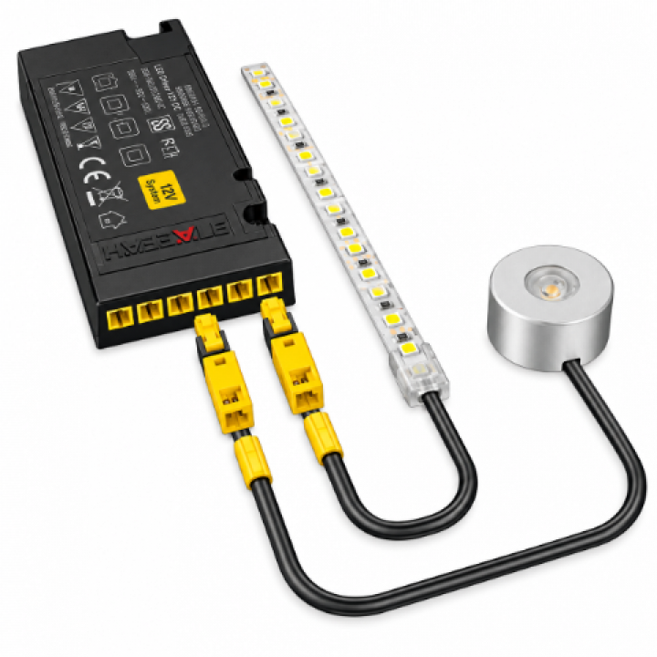Hafele Loox5 Adaptör 6’lı Set 12 V 42 W 3,5 A 45 mm