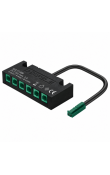 Hafele Loox5 6 Çıkışlı Sensör Girişsiz Dağıtıcı 24 V 120 W Siyah