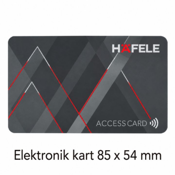Hafele HORIZON PP2501W Akıllı Kapı Kilidi Siyah