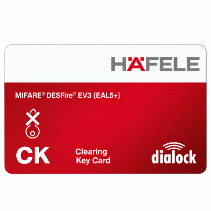 Hafele Dialock PK Elektronik Kilit Anahtar Silme Kartı Tag-it™ ISO