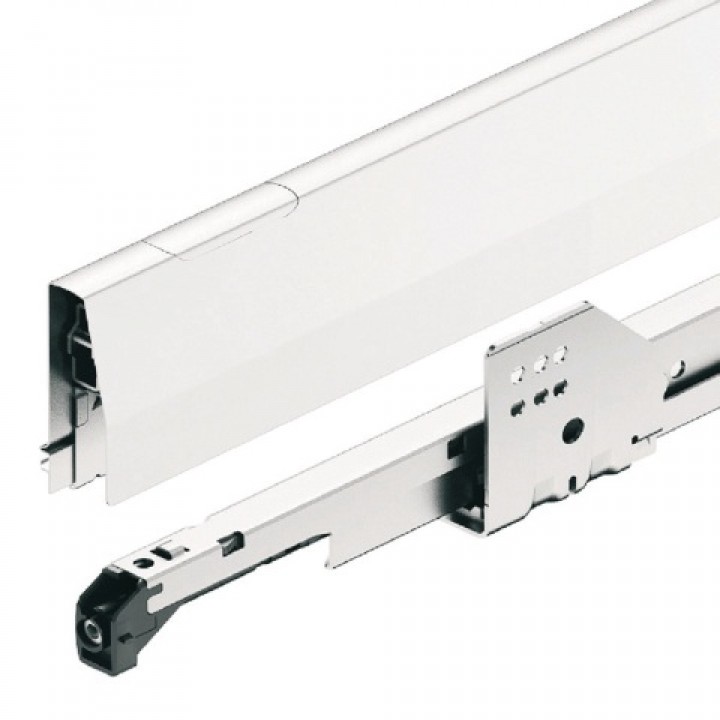 Hafele Matrix Box P Çift Yanaklı Çekmece Sistemi 350 mm Beyaz
