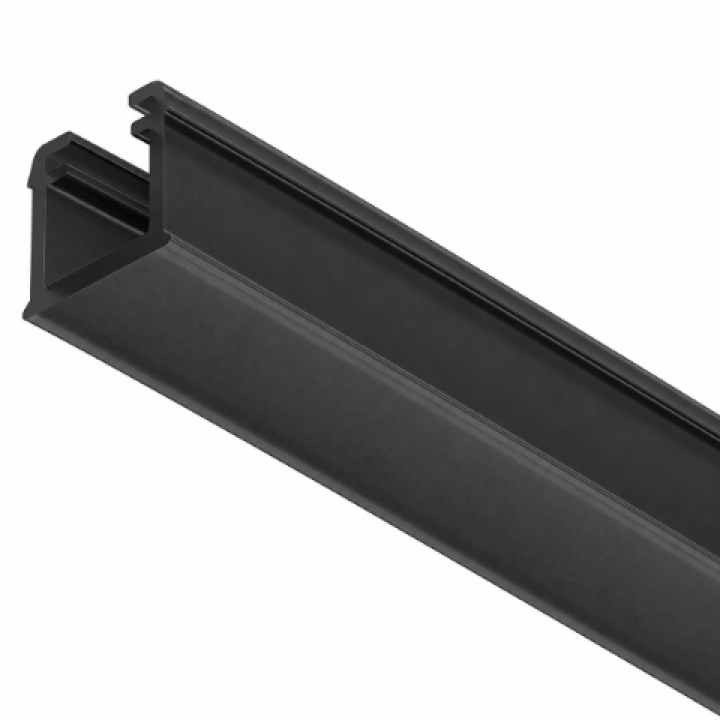 Hafele 1101 Gömme LED Aydınlatma Profili 2500 mm Siyah