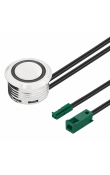 Hafele Loox5 Entegre Dokunmatik Dimmer Anahtar 24 V 60 W Gümüş