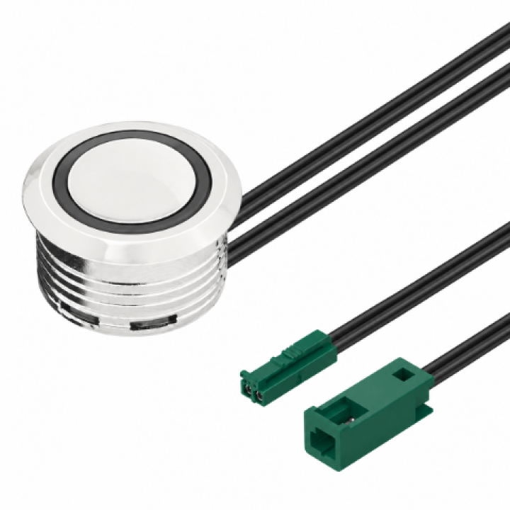 Hafele Loox5 Entegre Dokunmatik Dimmer Anahtar 24 V 60 W Gümüş