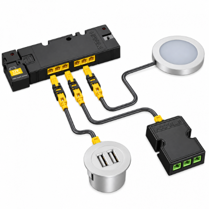 Hafele Loox5 Adaptör 12 V 42 W 3,5 A 50 mm
