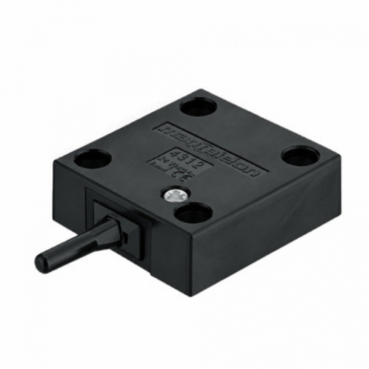 Hafele Basmalı Kapak Anahtarı Pimli 230 V 2 A Siyah