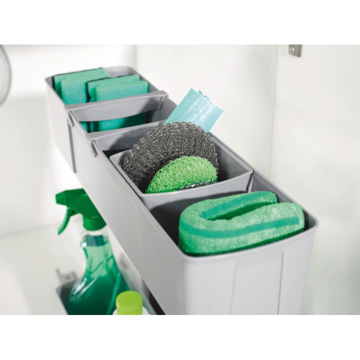 Hafele Cleaningagent Temizlik Malzemesi Sepeti Gümüş Gri 350mm 