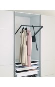 Hafele Dress Lıne Gardırop Asansörü Antrasit 10 Kg 80-115 cm