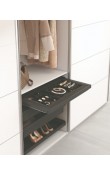 Hafele Gardırop Çekmece İçi Aksesuarlık 900 mm Antrasit
