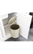 Hafele FIX II 13 Litre Dolap İçi Çöp Kovası Krem