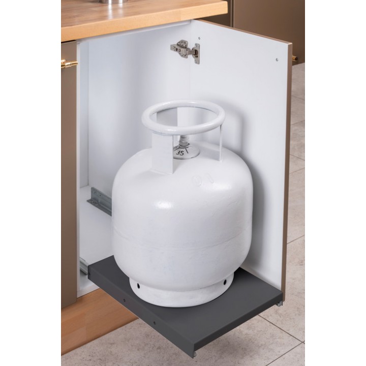 Hafele Tubo Lpg Tüp Taşıyıcı Tüp Çek Antrasit 350mm