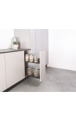 Hafele Nante Plus Şişelik 300 mm Sol Antrasit Renk