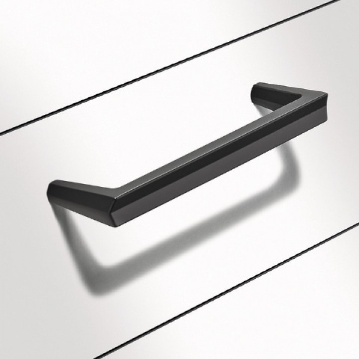 Hafele Deco H2585 Akslı Kulp 320 mm Mat Siyah