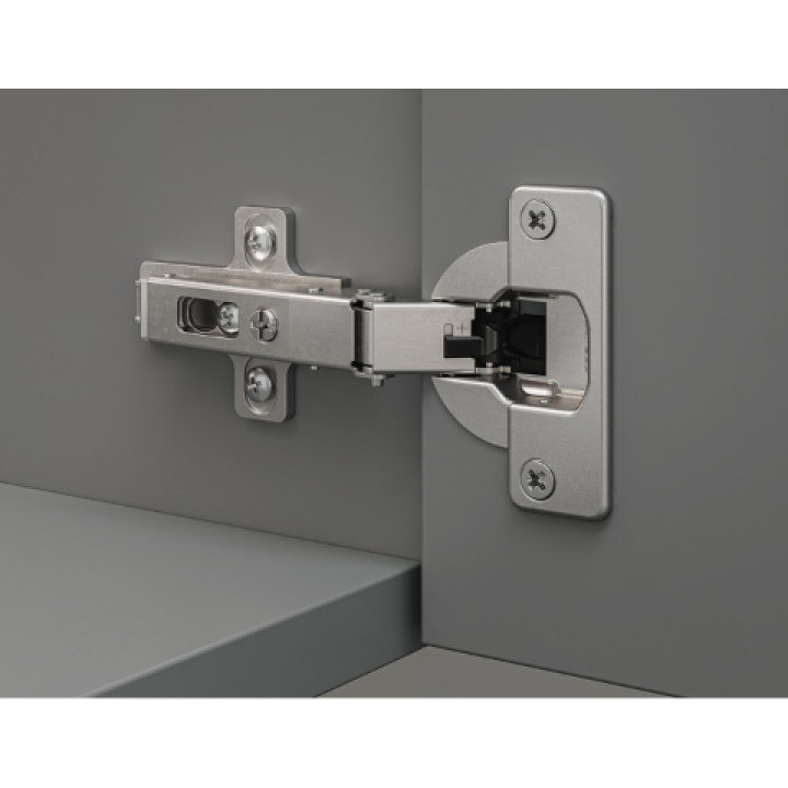 Hafele Metalla 510 A/SM Yavaşlatıcısız Kalın Kapak Düz Menteşe 40 mm Nikel