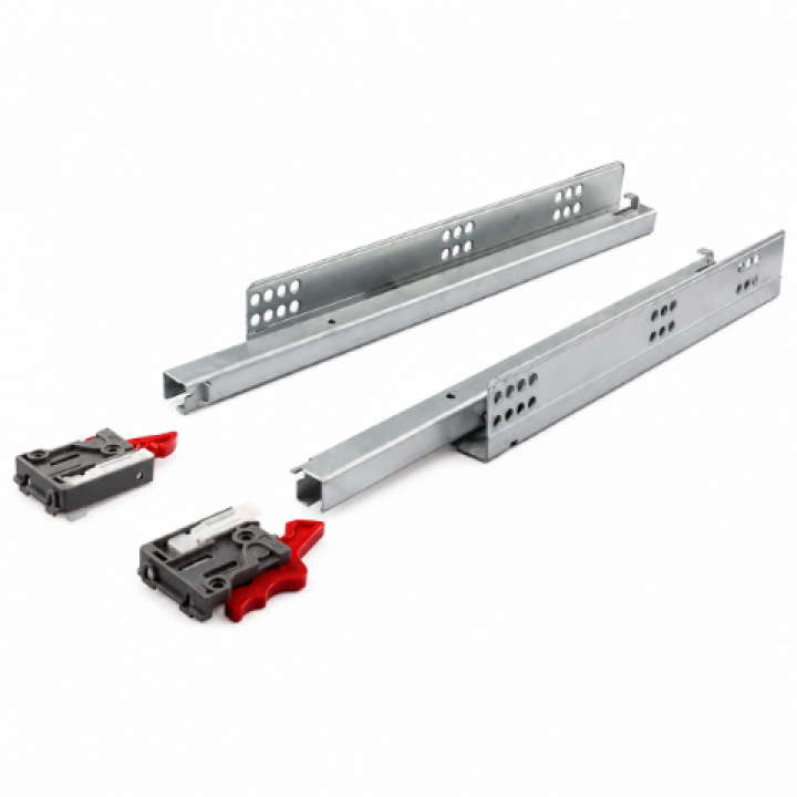 Hafele Matrix UM A25 Gizli Ray Tek Açılım Bas-Aç 450 mm