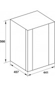 Hafele Minibar Soğutucu Hmb01 40 Litre Siyah Cam Kapaklı