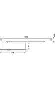 Häfele GEZE TS 3000 V Kapı Kapatıcı Seti Sabitlemesiz EN1-4 Gümüş