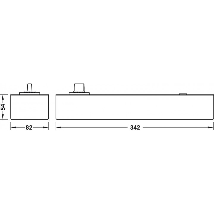 Hafele GEZE TS 550 NV Zemine Gömme Kapı Kapatıcı Sabitlemeli EN3-6 Paslanmaz Çelik