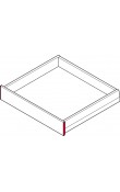 Hafele Matrix Box P İç Çekmece Ön Panel Tutucu 92 mm Antrasit