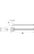 Hafele MARTIN Kağıt Havluluk Parlak Altın