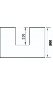 Hafele Matrix Box P Yavaşlatıcılı Eviye Altı Çekmece Sistemi 350 mm Gri
