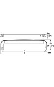 Hafele Deco H2590 Akslı Kulp 96 mm Paslanmaz Çelik