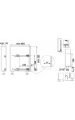 Hafele K-Line Şişelik 150 mm Antrasit Renk