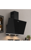 Hafele Ankastre Davlumbaz Orion 60 cm Duvar Tipi Siyah 650 m3/h Emiş Gücü
