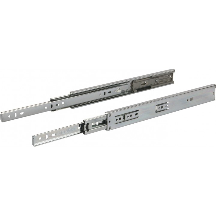 Hafele Ball 45 Bilyalı Ray Yavaşlatıcılı Tam Açılım 40 kg 45/500 mm Galvaniz
