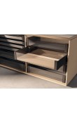 Hafele Kesseböhmer Conero İç Çekmece 846–906 mm Siyah