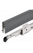 Häfele Matrix Box P Çift Yanaklı Çekmece Sistemi 300 mm Antrasit