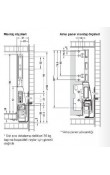 Hafele Matrix Box P Tam Açılım Raylı Buzlu Cam Bordürlü Çekmece Seti Yavaşlatıcılı 500 mm Antrasit