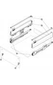Hafele Matrix Box P Yuvarlak Bordürlü Çekmece Seti 300 mm Antrasit