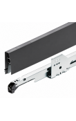 Hafele Matrix Box P Tam Açılım Raylı İç Çekmece Seti Yavaşlatıcılı 500 mm Antrasit 900 mm Dolap Genişliği İçin