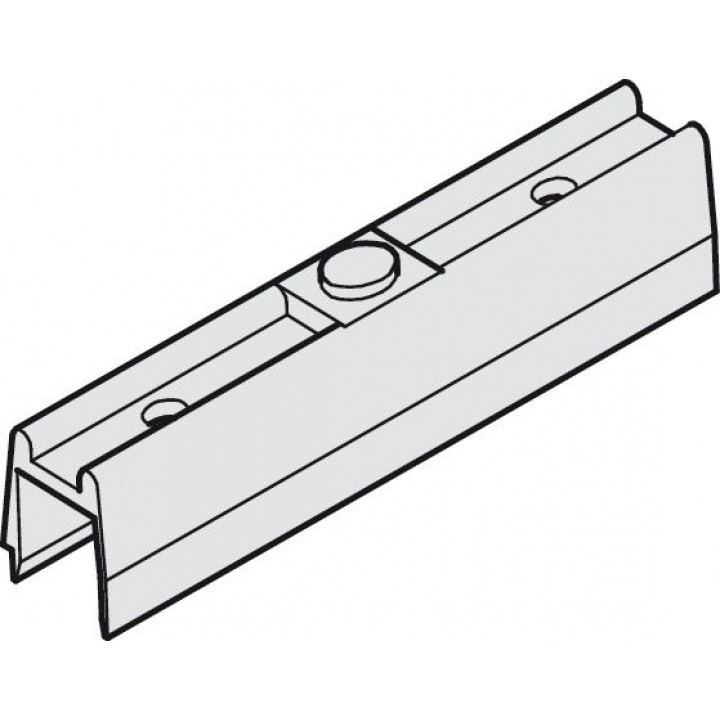 Hafele Slido Design IF Tıkırtı Önleme Aparatı 50 mm 8 mm Cam İçin Plastik